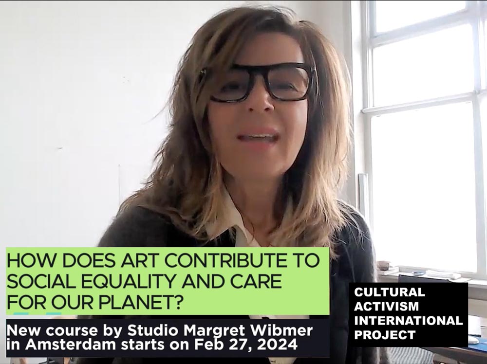 Join the conversation! ART FOR IMPACT Studio Margret Wibmer